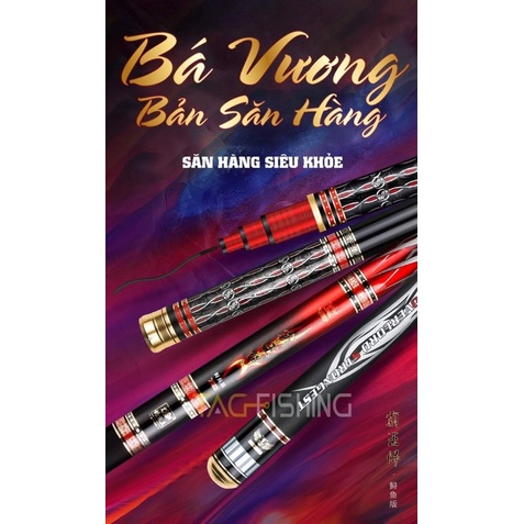 cần câu tay Bá Vương Săn Hàng 19i hãng Fishing King săn hàng khủng, tải tĩnh lên đến 9kg