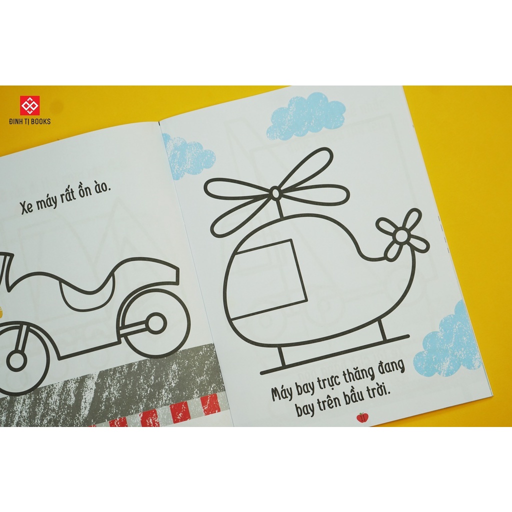SÁCH - Cuốn sách tô màu đầu tiên của tớ ( 8 cuốn )