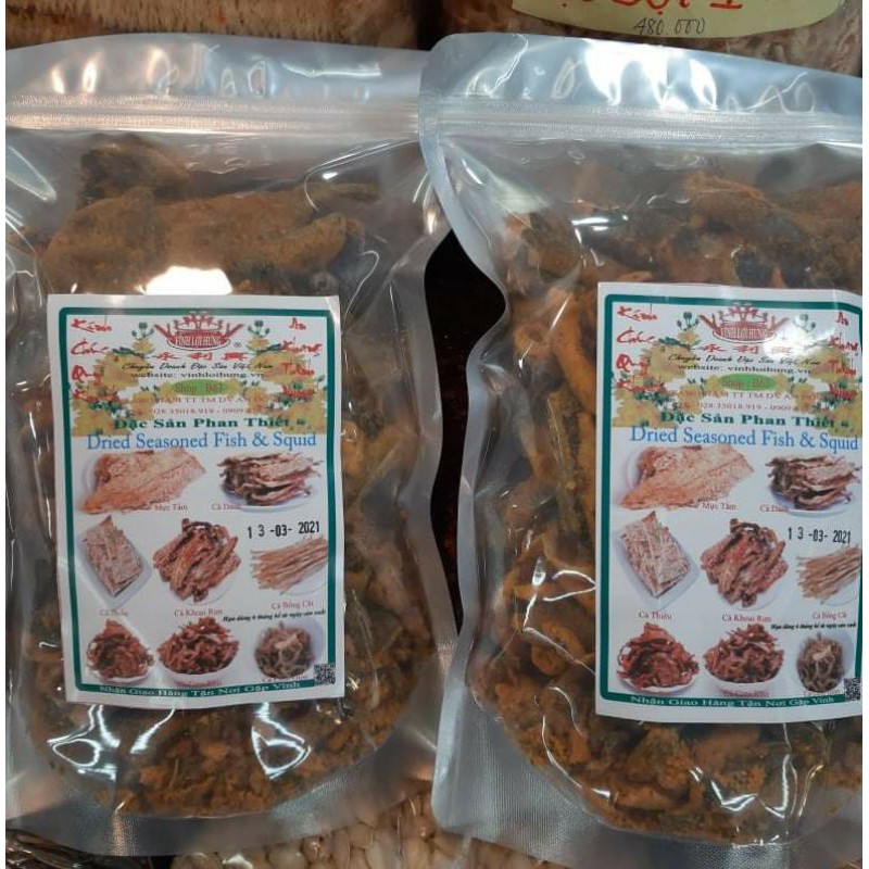 DA CÁ TRỨNG MUỐI GIÒN SIÊU NGON 500GR