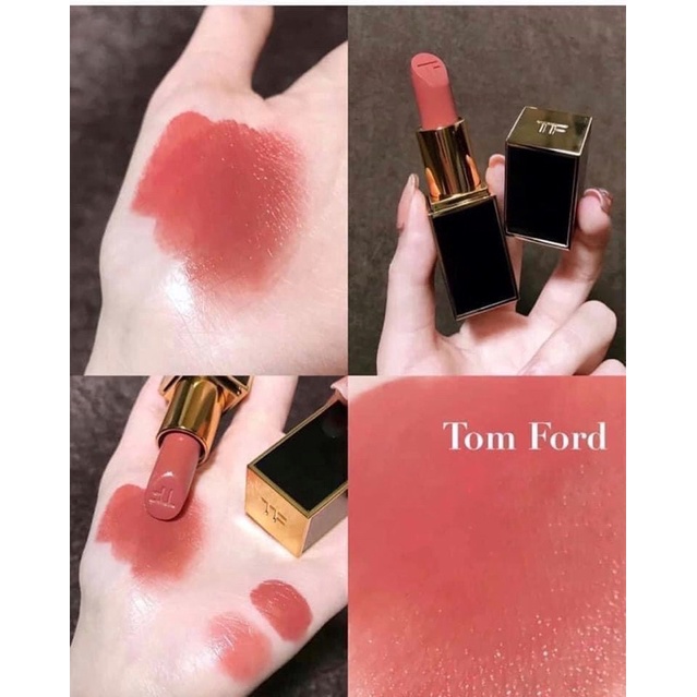 SON TOM FORD Lip Color 01 INSATIABLE Hồng cam đất siêu ngọt ngào, hot trend cực kì 😍