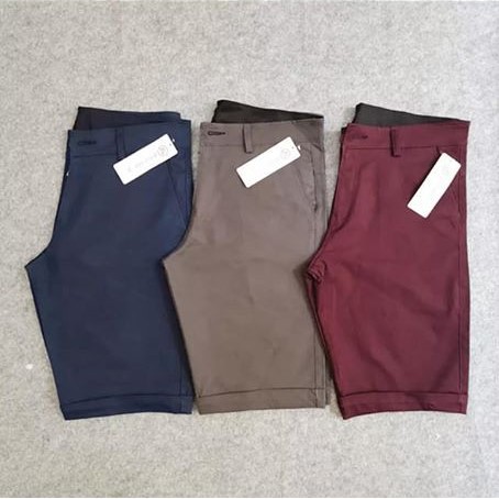 Quần Sọt Kaki Nam Chất Vải Co Giãn Thiết Kế Phong Cách Hàn Quốc #8