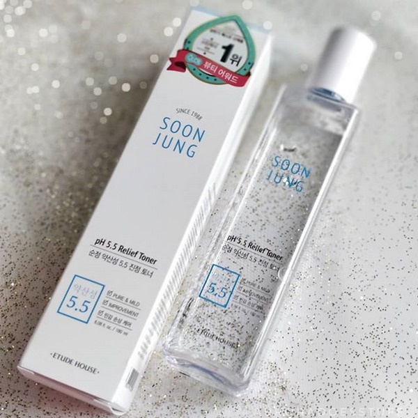 [Rẻ vô địch] Nước Cân Bằng (nước hoa hồng) Dưỡng da Soon Jung pH5.5 Relief Toner