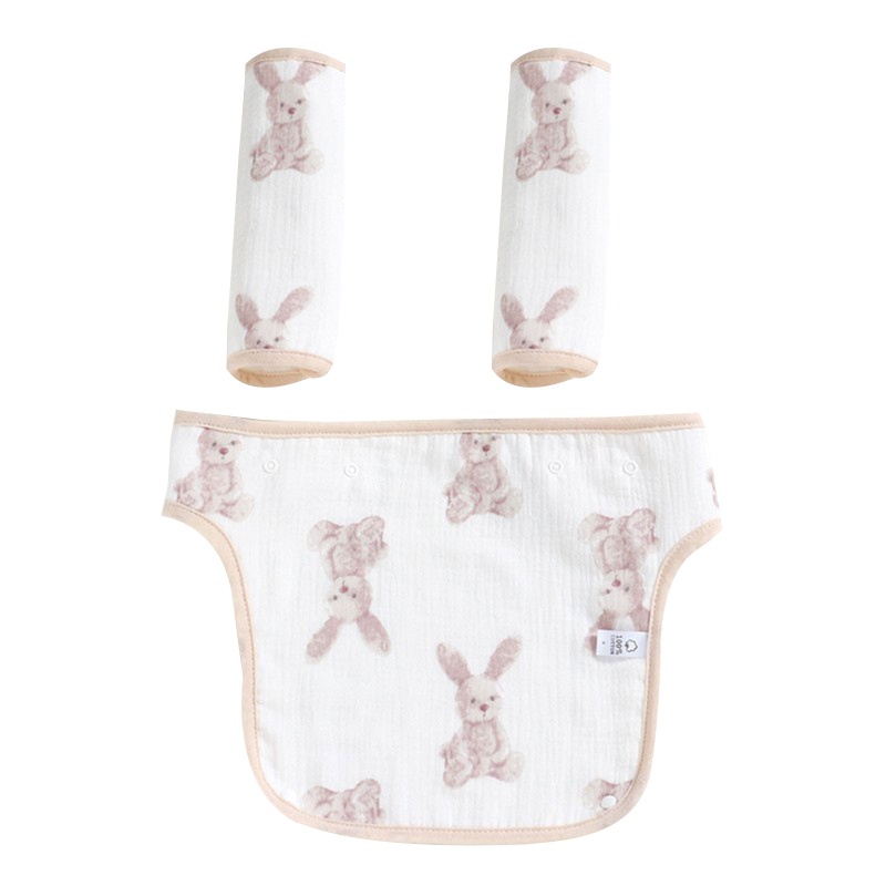 Yếm Ăn Cotton Mềm Mại Đa Chức Năng Có Đệm Ngồi Dành Cho Trẻ Sơ Sinh
