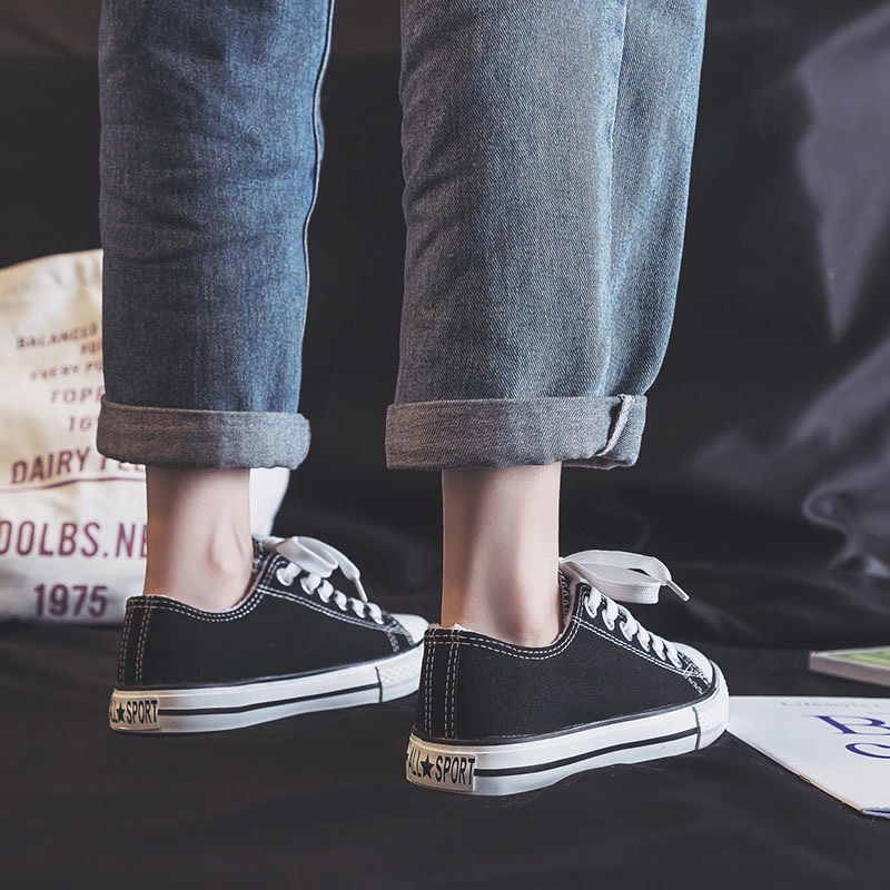 Giày sneaker nam nữ cổ thấp , Giày thể thao giá rẻ đế bệt cao cấp thời trang hàn trẻ trung quốc.