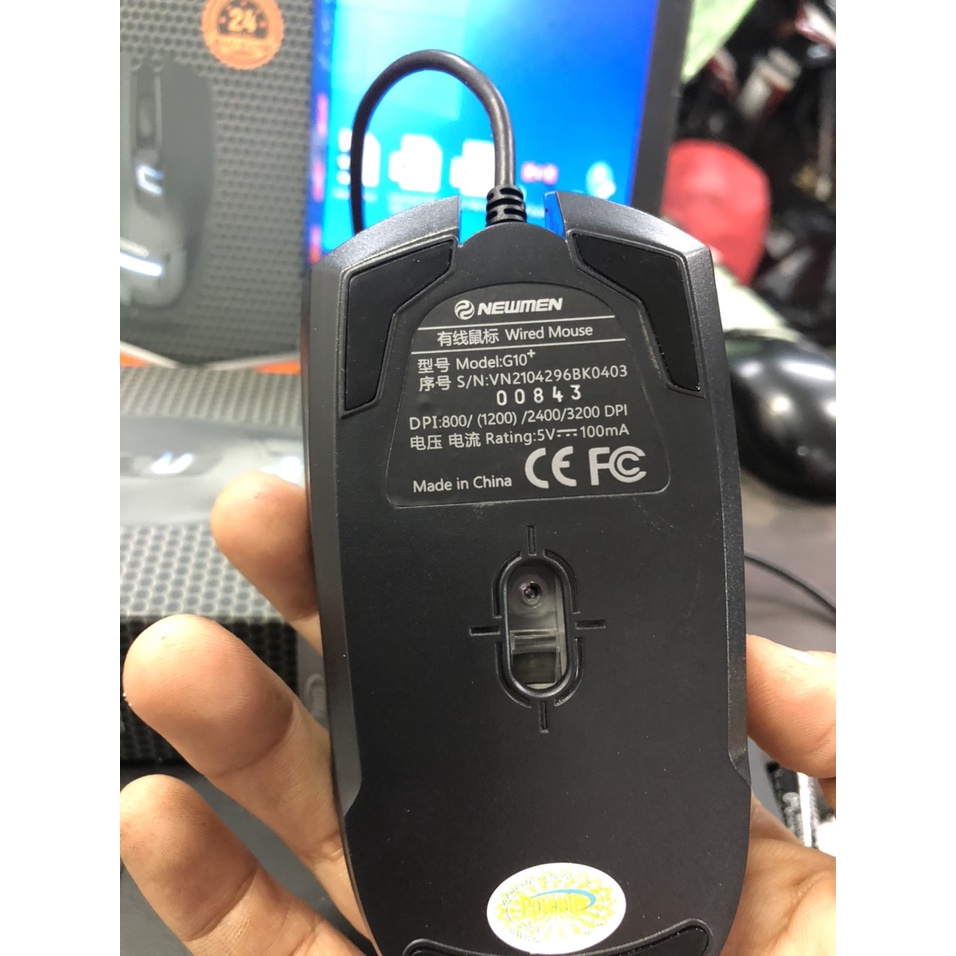 Chuột Newmen G10+ Game thủ- Chính Hãng 100%- Bảo Hành 12 Tháng- Chuột Chuyên Game