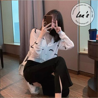 ÁO KHOÁC MỎNG ĐÍNH NƠ DÁNG CROPTOP