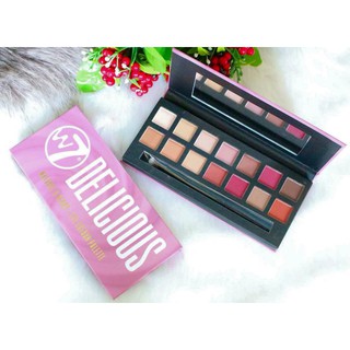 BẢNG MÀU MẮT W7 DELICIOUS PALLETTE - BẢNG DUPE HOÀN HẢO CHO ABH MODERN RENAISSANCE