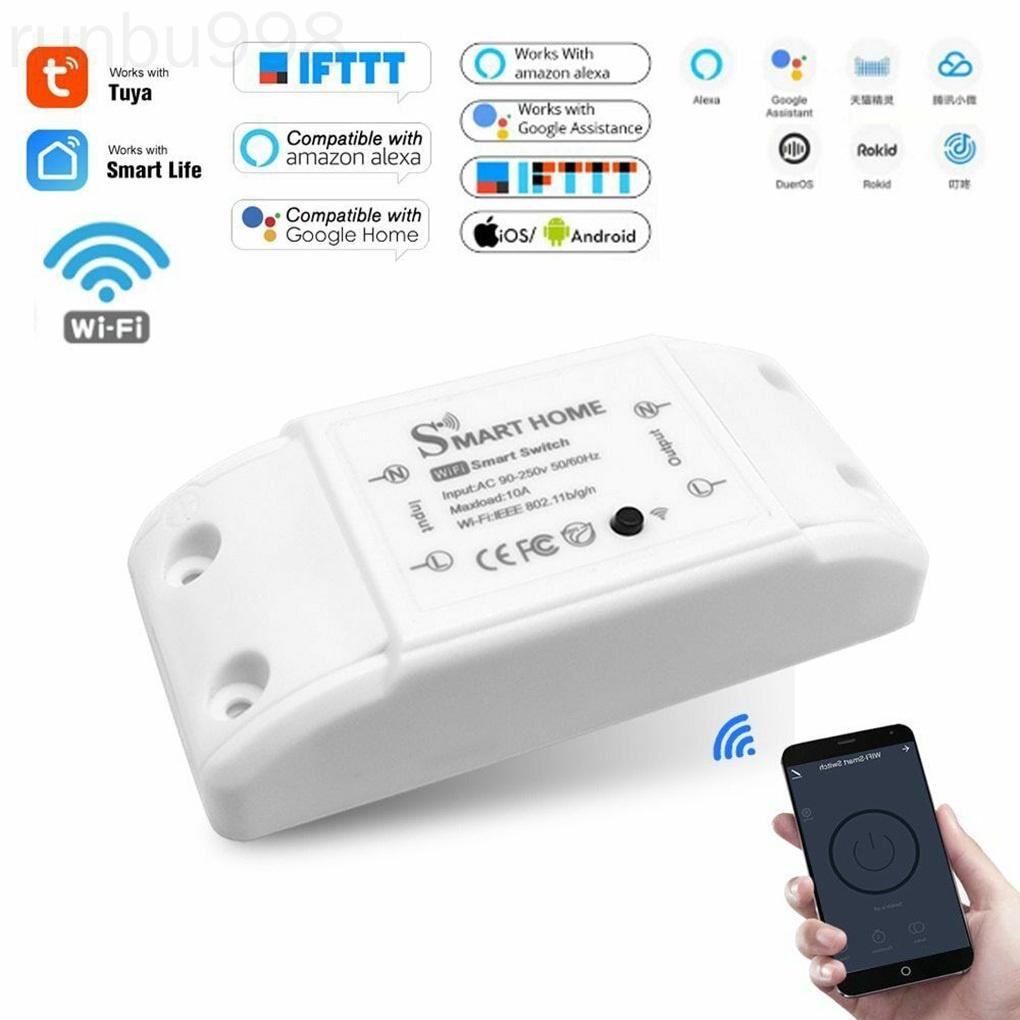 Mô đun rơ le hẹn giờ thông minh 2.4Ghz 10A 2200W