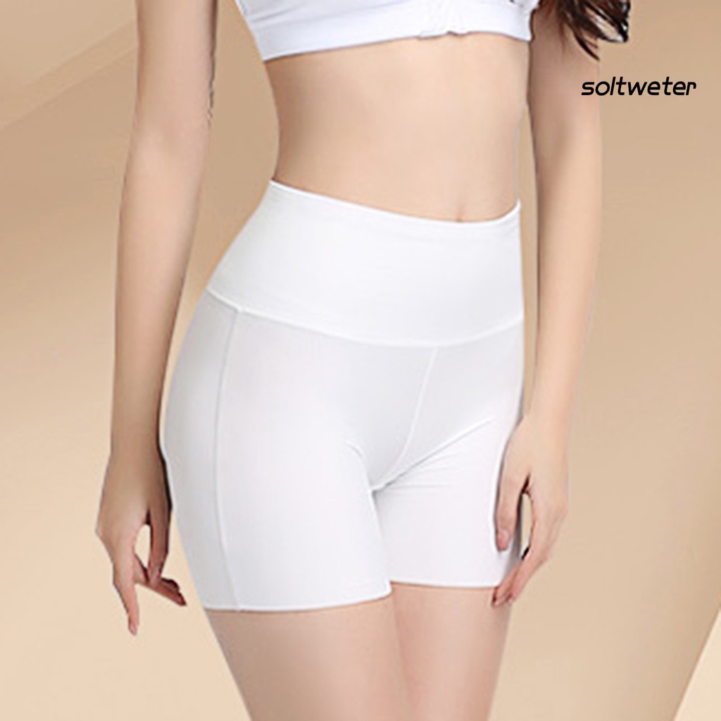 Quần lót ôm sát không đường may lưng cao co giãn thoáng khí thời trang mùa hè cho nữ