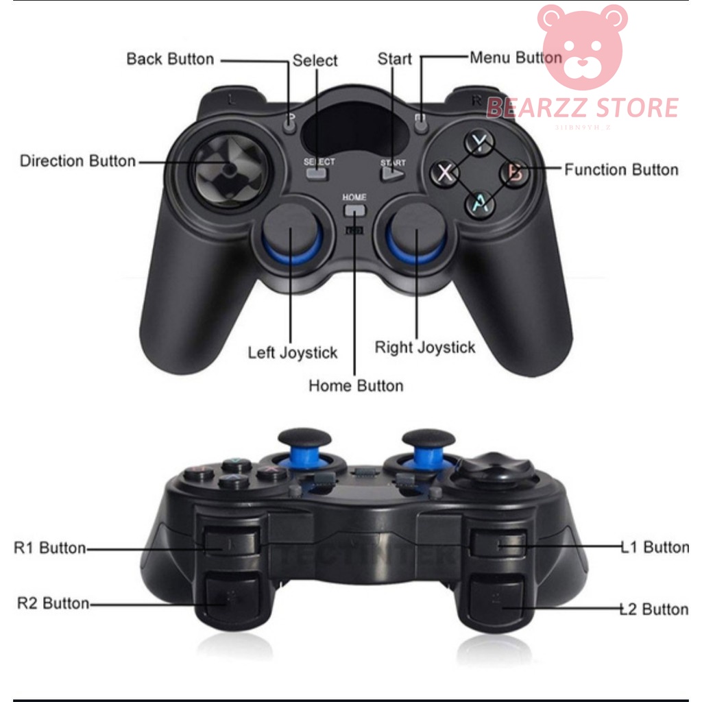 Gamepad Không dây Smart Controler/PS4 cho PC / Laptop / Macbook / điện thoại Android / IOS / Tab / Ipad FOR PC/PS3/PS4