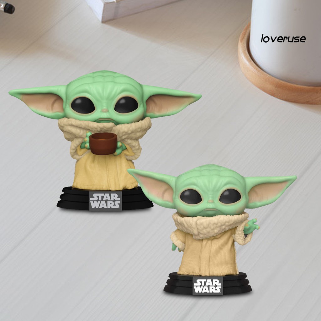 Mô Hình Búp Bê Baby Yoda Trang Trí Nhà Cửa