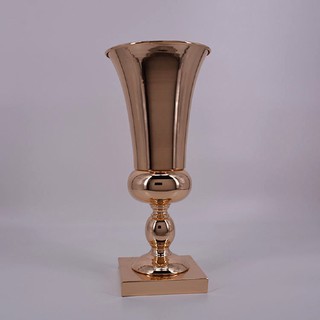 Solo❀bình hoa màu vàng , bạc sang trọng kích thước 43cm