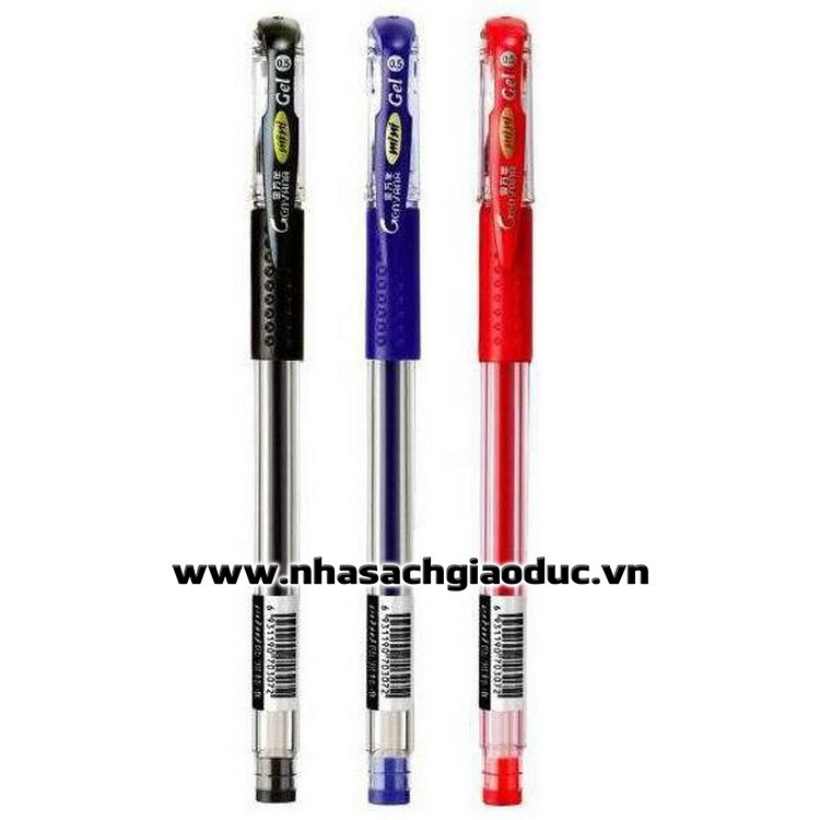 [Combo 1 hộp 12 cái] Bút bi viết gel mực nước Mini Geneva ngòi 0.5mm chính hãng