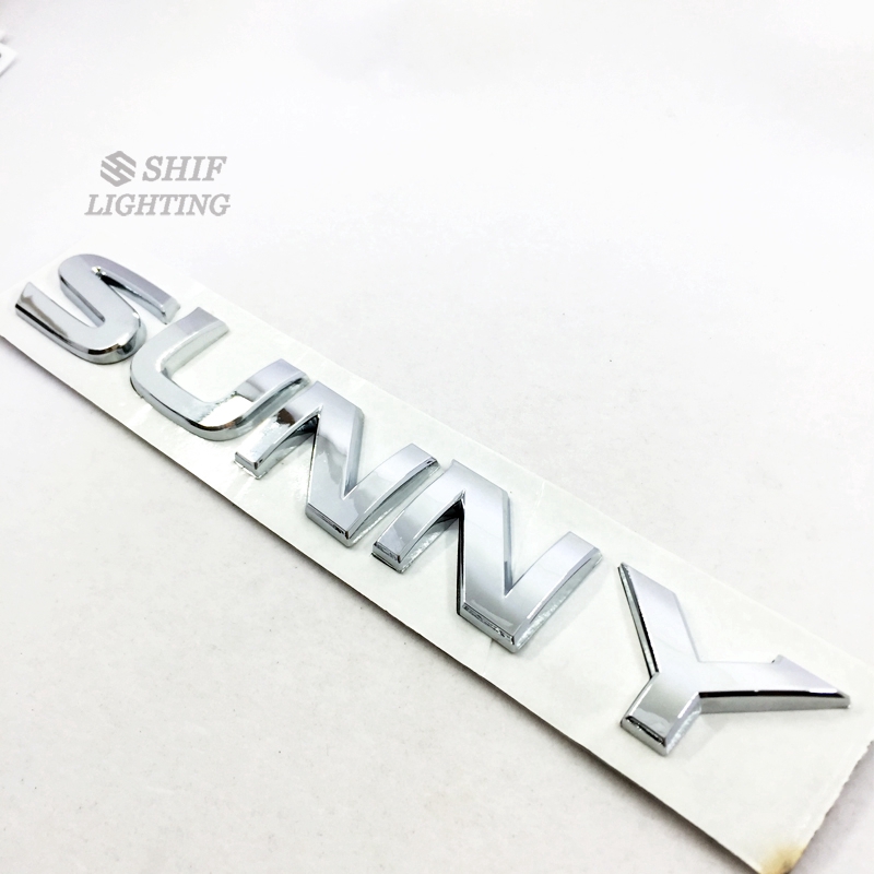 Logo SUNNY ABS trang trí xe hơi NISSAN