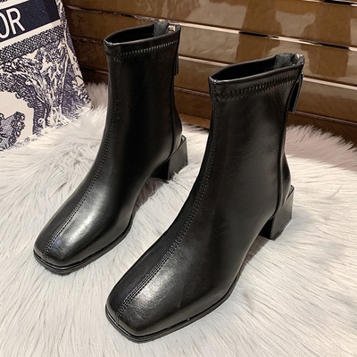 ❄❄❄Boots Mũi Vuông 2 Phiên Bản_3 Màu❄❄❄
