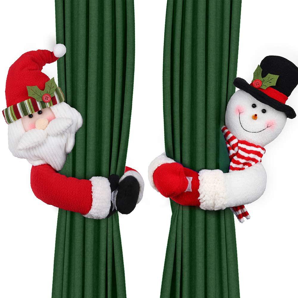 Dây Buộc Rèm Cửa Hình Ông Già Noel Hoạt Hình Trang Trí Phòng Ngủ