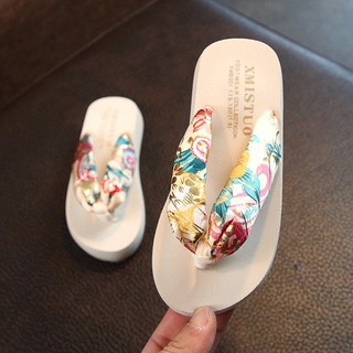 dép trẻ em bé gái in hoa mẹ bé size 25-41