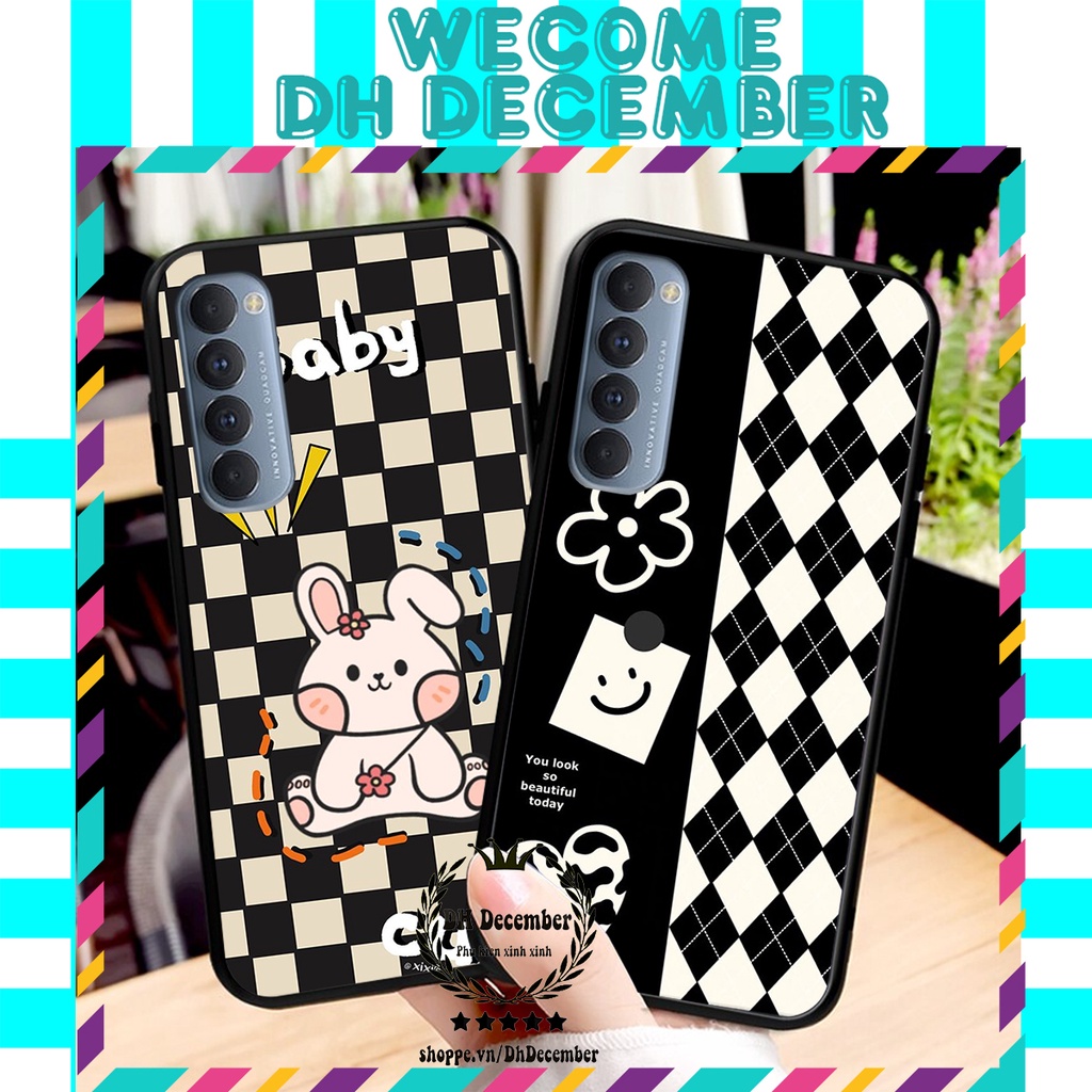 Ốp lưng Oppo RENO 4 PRO in hình 3D GẤU HỒNG-GẤU BE3R -XINH XẺO CỰC ĐẸP