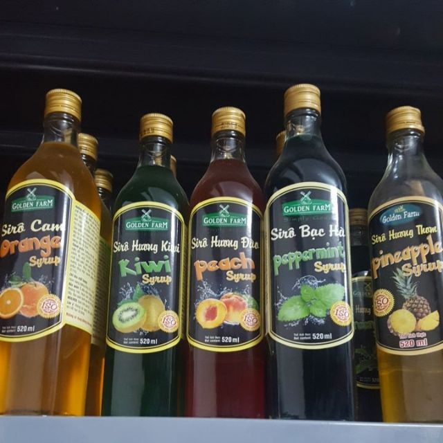 Siro chai 520ml