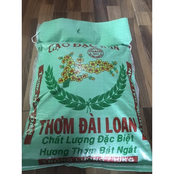10kg gạo thơm đài loan dẻo vừa mềm cơm
