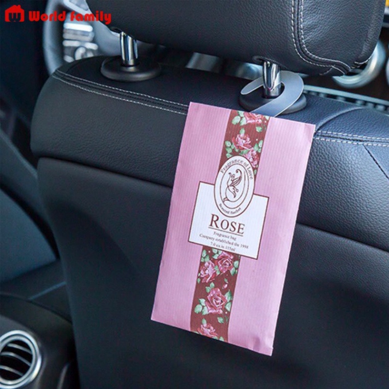 Túi Thơm Thảo Mộc Treo Tủ Quần Áo, Phòng Khách, Nhà Tắm, Tủ Giày Kèm Móc Treo