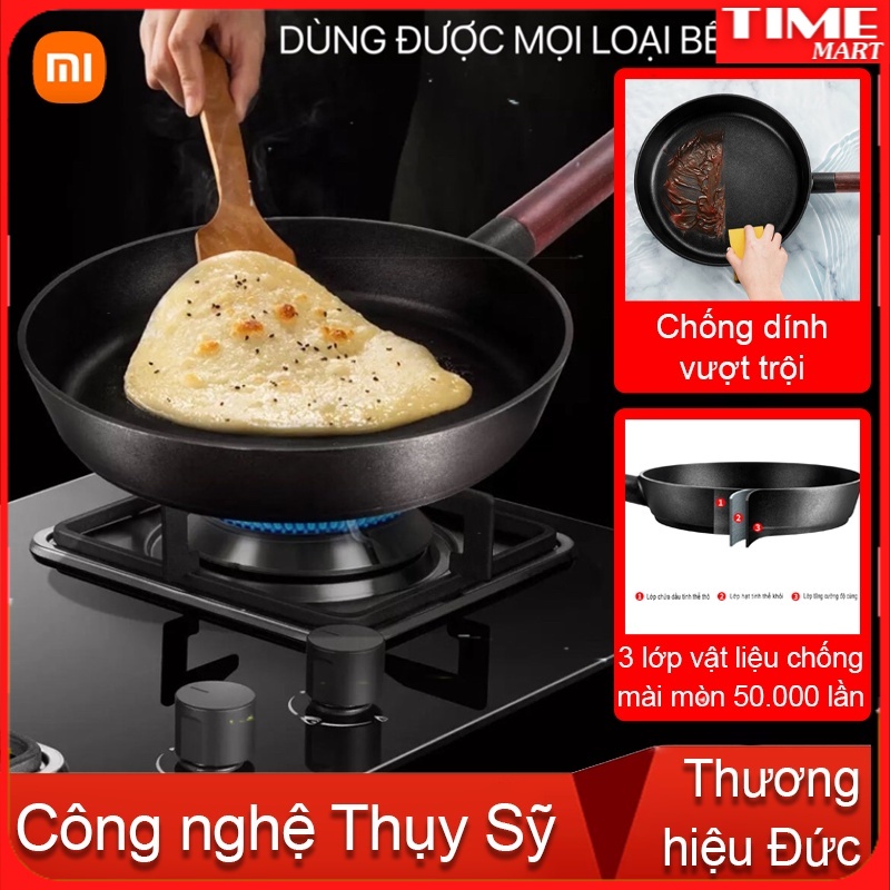 Chảo chống dính Đức Xiaomi Velosan đường kính 28cm [TIME_MART siêu thị tiện ích gia đình]