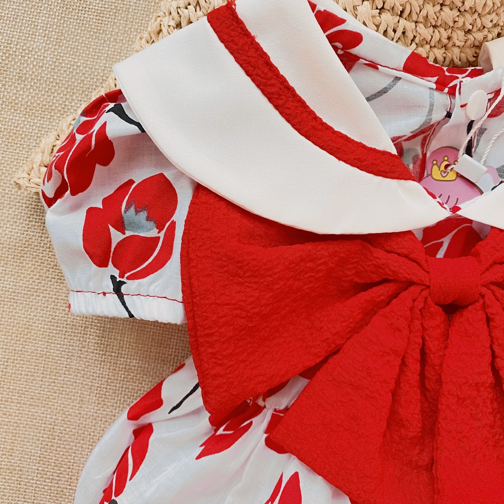 Bodysuit hoa cho bé gái sơ sinh sơ sinh 1 2 tuổi MINTSCLOSET Mint's Closet - BS6052 - BS6063 - BS6069