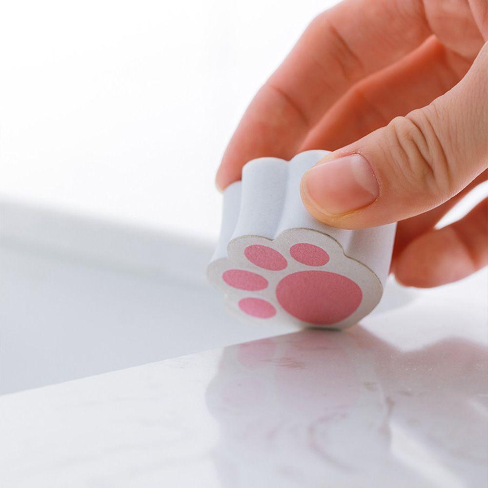 YIYU 1 Bàn Chải Vệ Sinh Vòi Nước Phòng Tắm Hình Chân Mèo Sáng Tạo