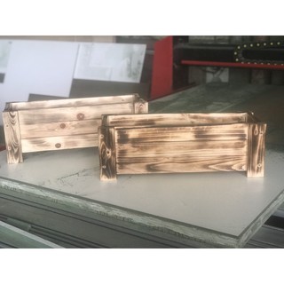 Chậu gỗ pallet trồng cây