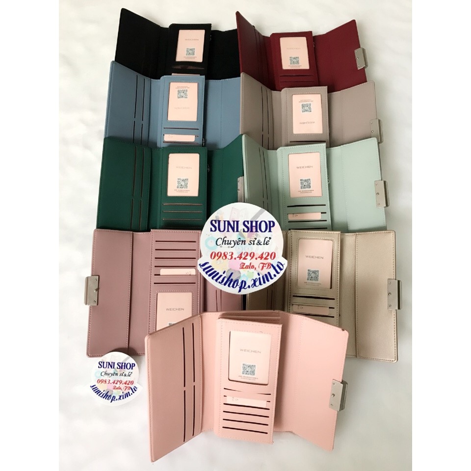 🌷 Combo 2 Ví Forever Young auth WEICHEN (dài, ngắn tùy chọn) | BigBuy360 - bigbuy360.vn