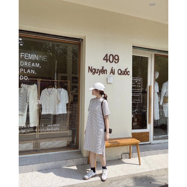 Đầm thun suông freesize