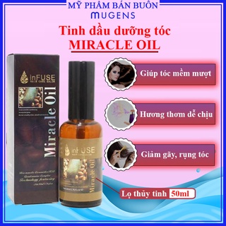 Tinh dầu dưỡng tóc MIRACLE OIL 50ml thơm lâu tốt nhất CT36