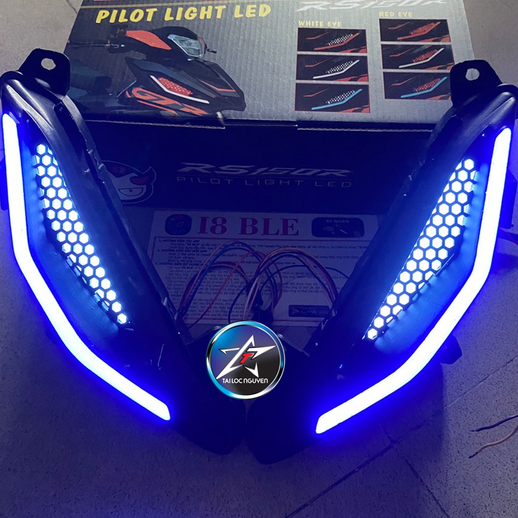 BỢ DEMI MẮT CÁO / MẮT LƯỚI VIỀN AUDI I8 CHO WINNER V1