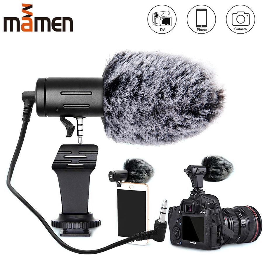 Mic Thu Âm Jack 3.5mm Cho Máy Ảnh Canon Sony Nikon Dslr Dv Vlog