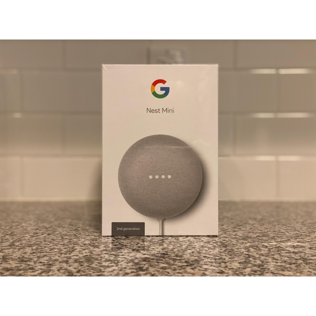 Loa thông minh Google Nest Mini Gen 2 Tích hợp trợ lý ảo Google Assistant - Nhập khẩu US - Nguyên seal - BH 12 tháng