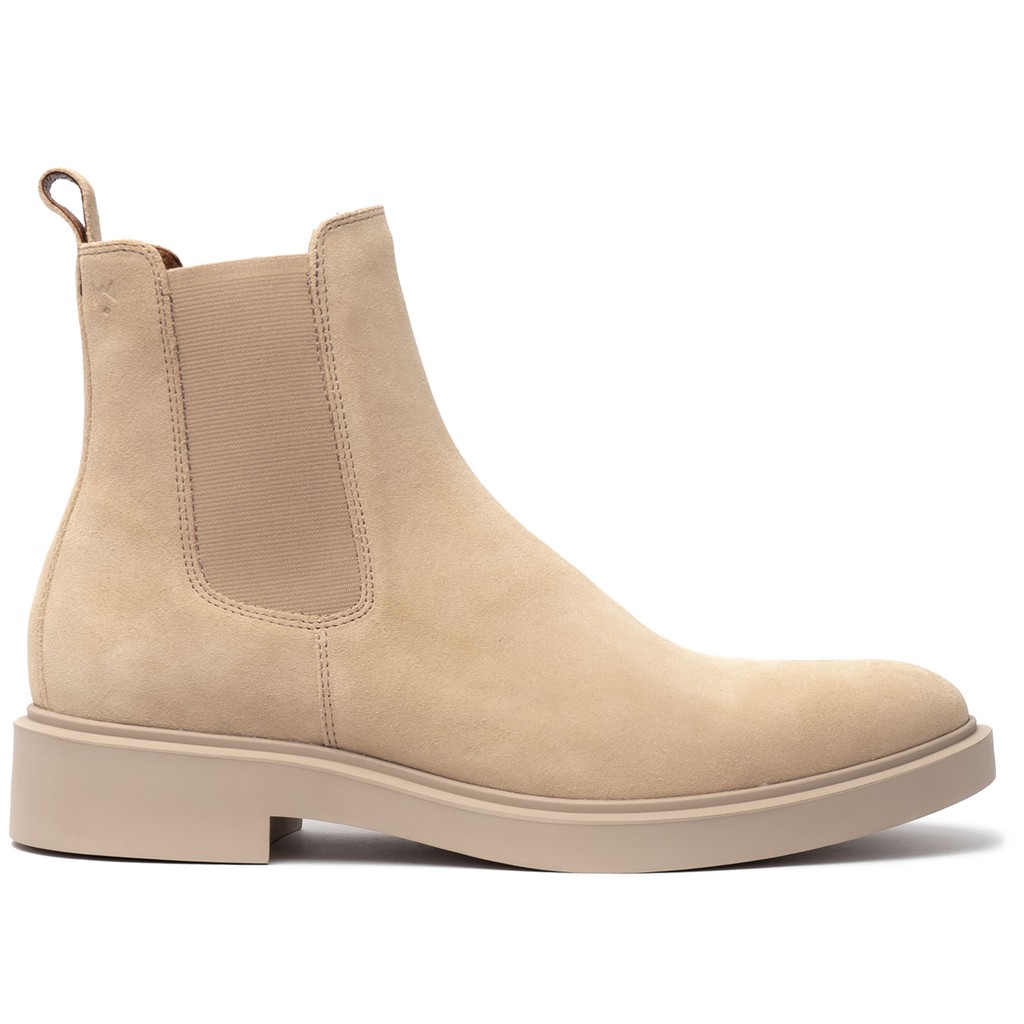 Giày boot THE WOLF basic wolf chelsea boot - Tan