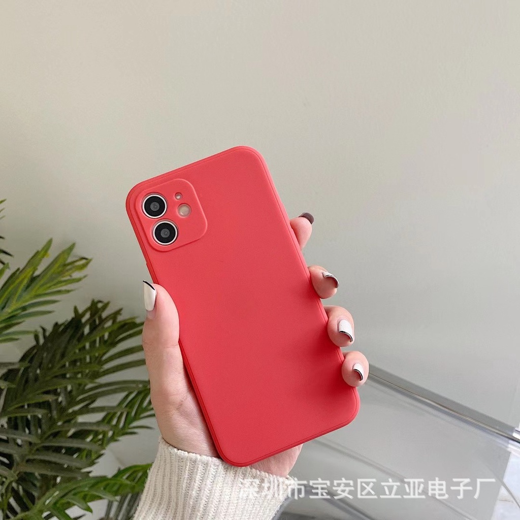 Ốp lưng iphone ốp điện thoại trơn dẻo 7 màu 6 6plus 6s 6splus 7 7plus 8 8plus x xr xs 11 12 pro promax