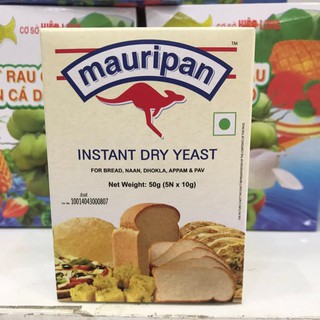 5 Gói Men Bánh Mỳ Mauripan, Men Khô, Men Nở