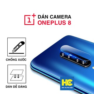 Cường lực camera Oneplus 8 trong suốt độ cứng 7H chống trầy xước – Dán camera
