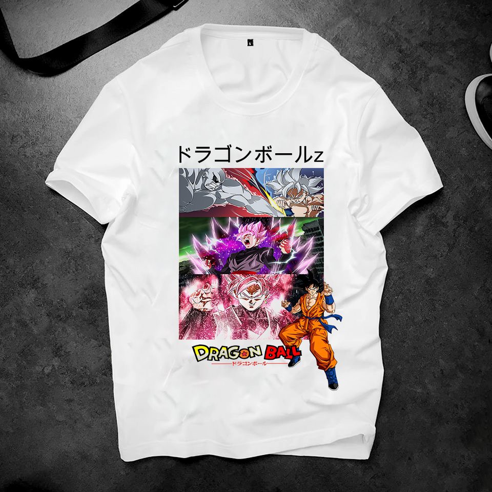 Áo thun form rộng unisex hình GoKu chất vải đẹp2019ts748