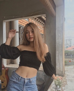 (có bán sỉ,ảnh thật,hoả tốc) 🍓ÁO_CROPTOP_TAY_PHỒNG🍍