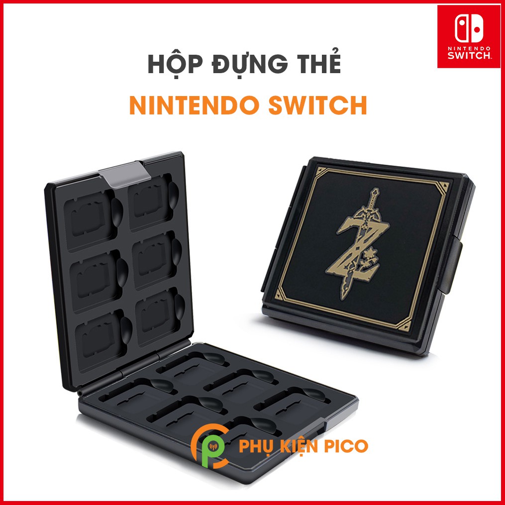 Hộp đựng thẻ game Nintendo Switch - Hộp đựng 12 thẻ game Nintendo Switch