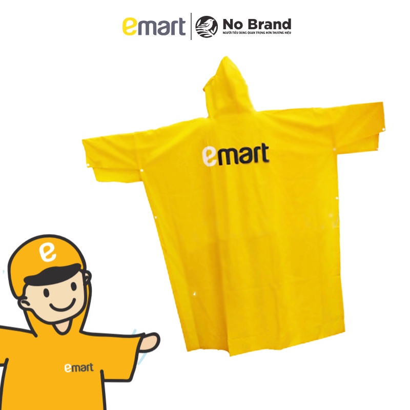 Áo Mưa No Brand Emart - Màu Vàng - Emart VN