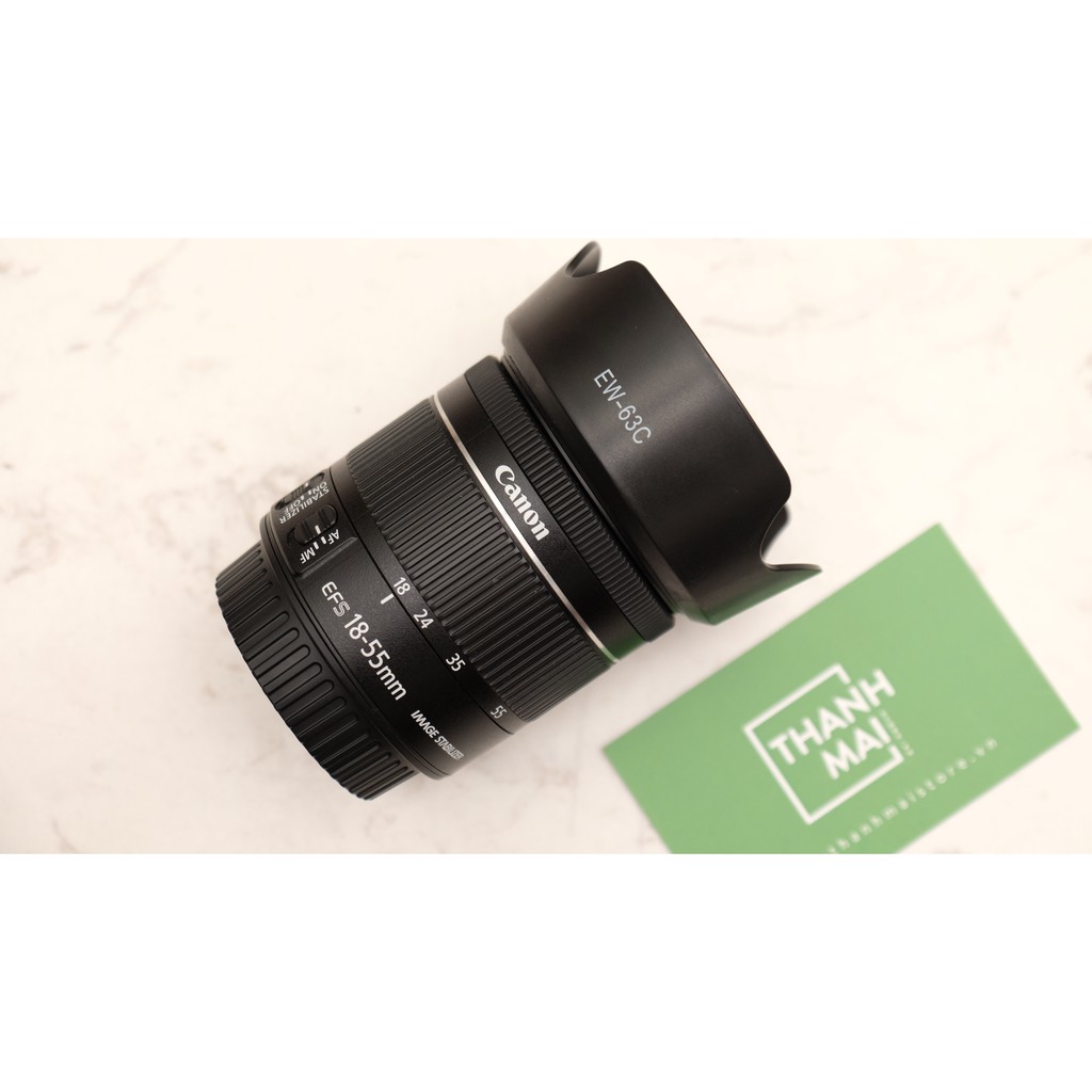 Ống Kính Canon EF-S 18-55 F/4-5.6 IS STM