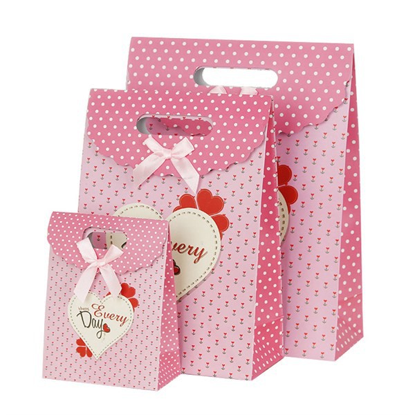 Túi Giấy Đựng Quà Đa Năng, Hình Siêu Trend Dễ Thương