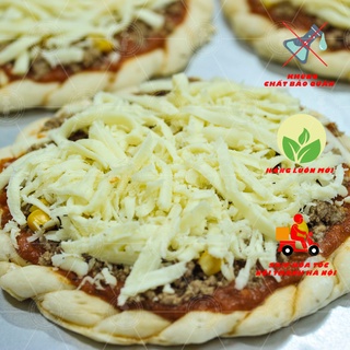 Pizza bò phô mai mozzarella sợi - bánh pizza phomai - ship hoả tốc hà nội