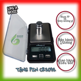 Cân điện tử tiểu ly mini cao cấp nhỏ gọn bỏ túi chính xác 200g-0.01g cân AMPUT