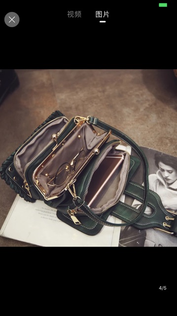 Túi đeo chéo ba ngăn