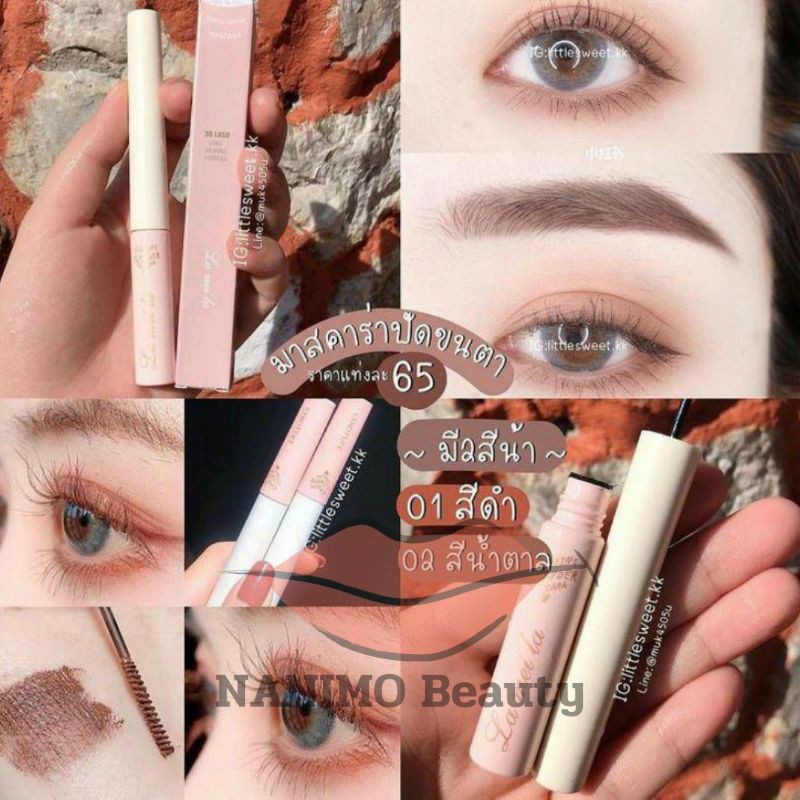 (Hàng Mới Về) Mascara Chuốt Mi Cong Dài Không Thấm Nước Phong Cách Hàn Quốc