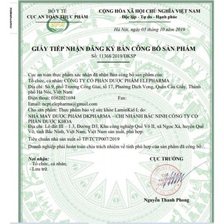 COMBO 2 HỘP LAMINKID I (Hộp 20 gói) - Bé khoẻ ăn ngon, gia đình hạnh phúc - Lamin Kid